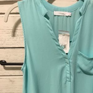 Turquoise blouse